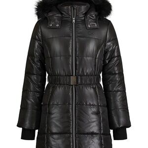 Girls shimmer coat